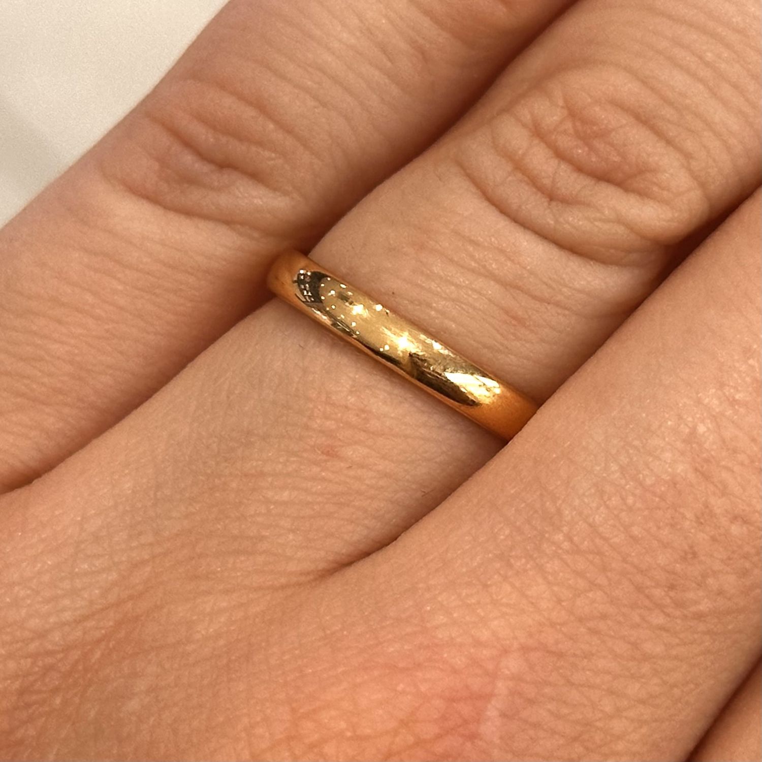 Pre-Owned 18ct Yellow Gold 3mm Wedding Ring