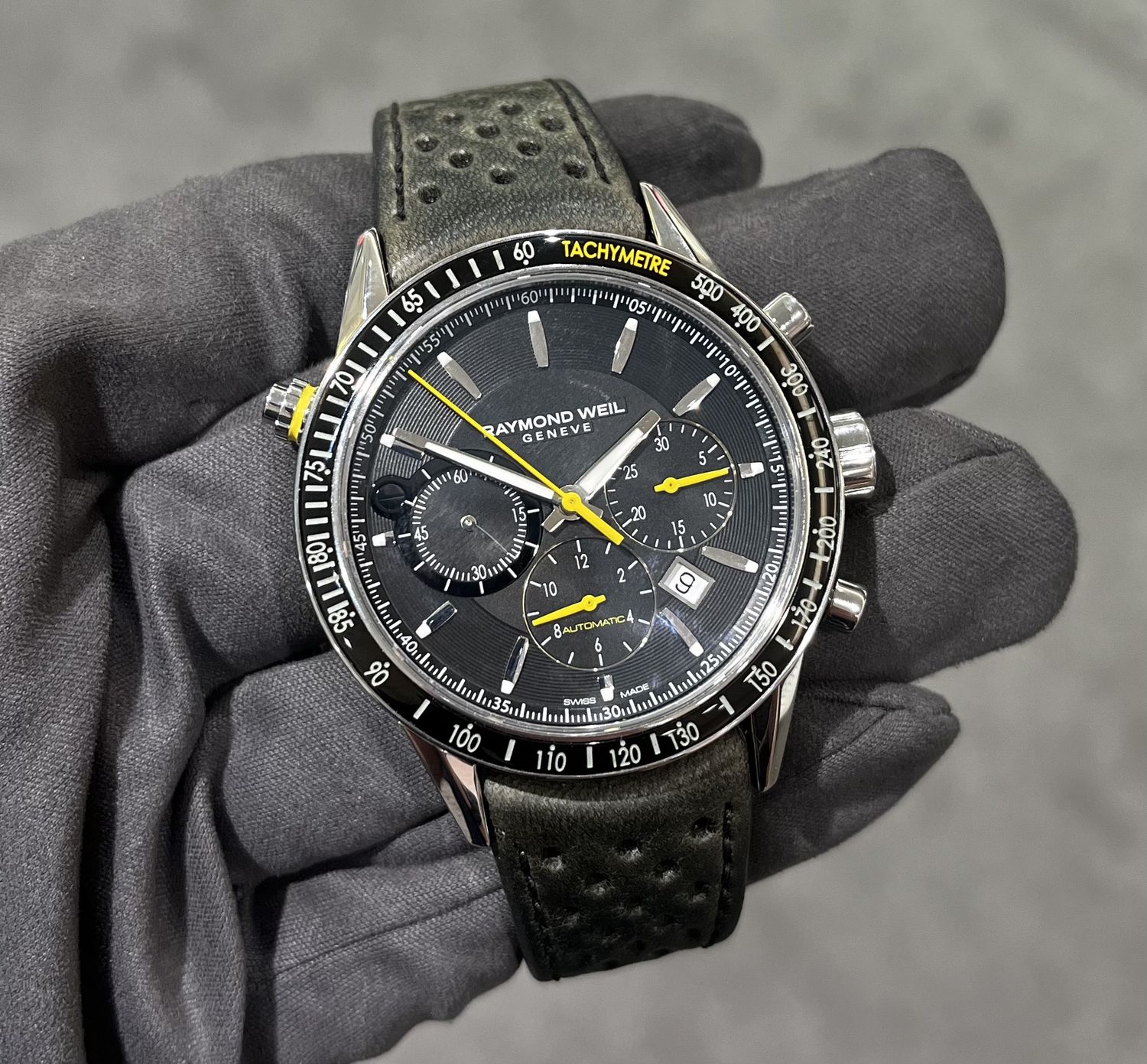Pre-Owned Raymond Weil Freelancer Automatic Chronograph 7740