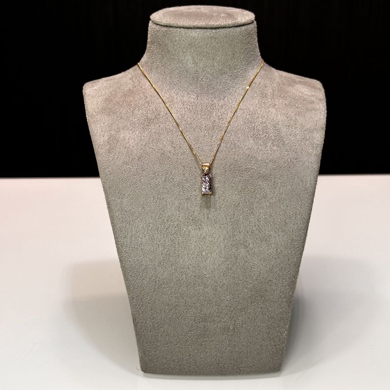 Pre-Owned 9ct Yellow Gold Amethyst Pendant