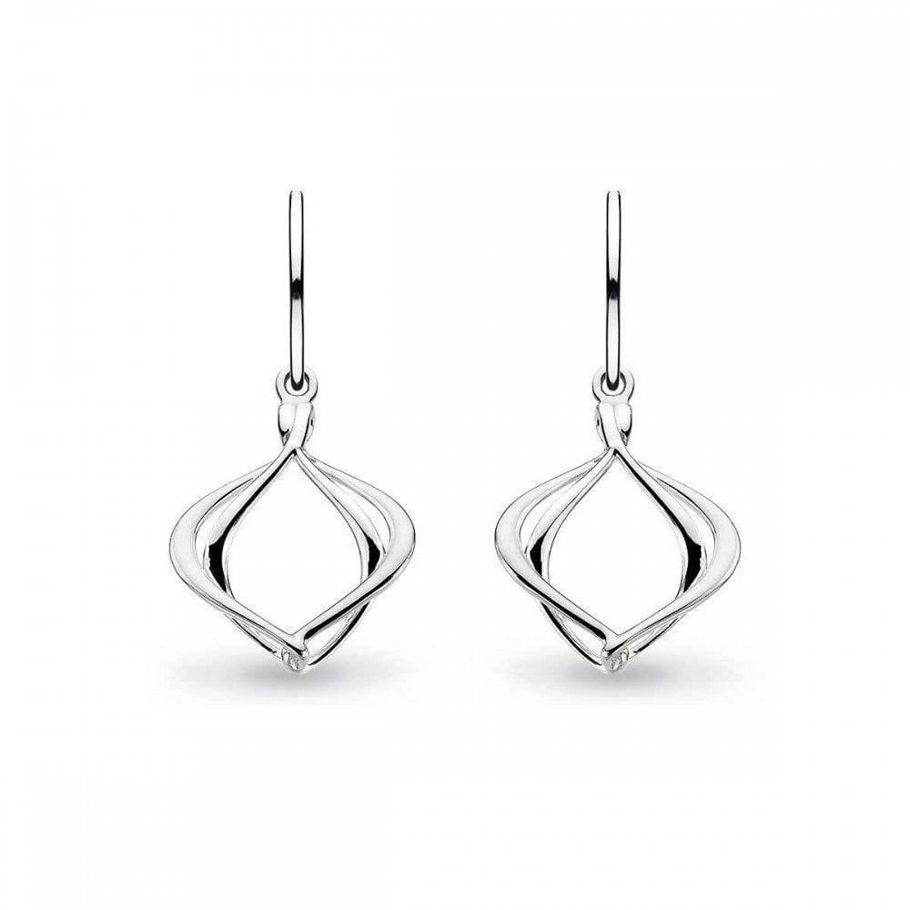 Silver Alicia Petite Drop Earrings
