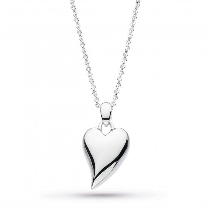 Silver Desire Cherish Midi Heart Necklace
