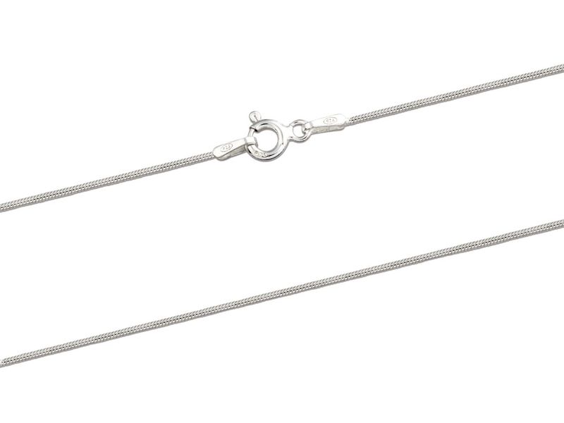 Sterling Silver 0.9mm Mini Snake Chain Sterling Silver 0.9mm Mini Snake Chain