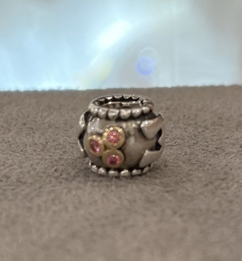 Pre-Owned Pandora Pink Mum Charm