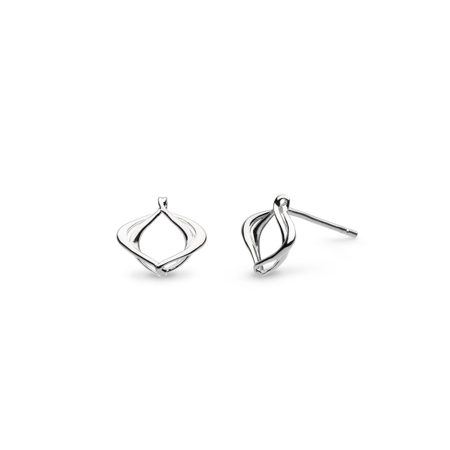 Silver Alicia Petite Stud Earrings