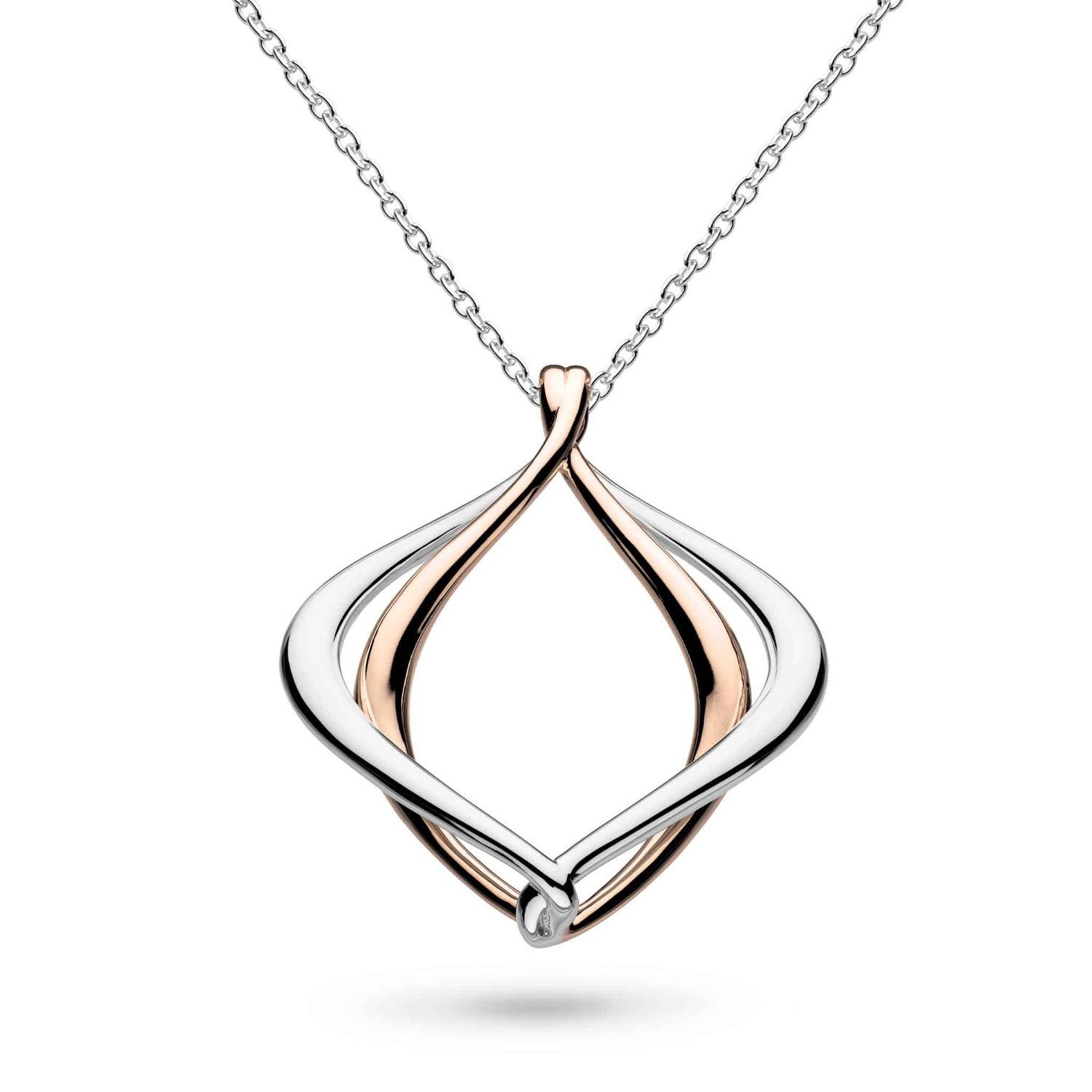 Silver Alicia Rose Midi Necklace