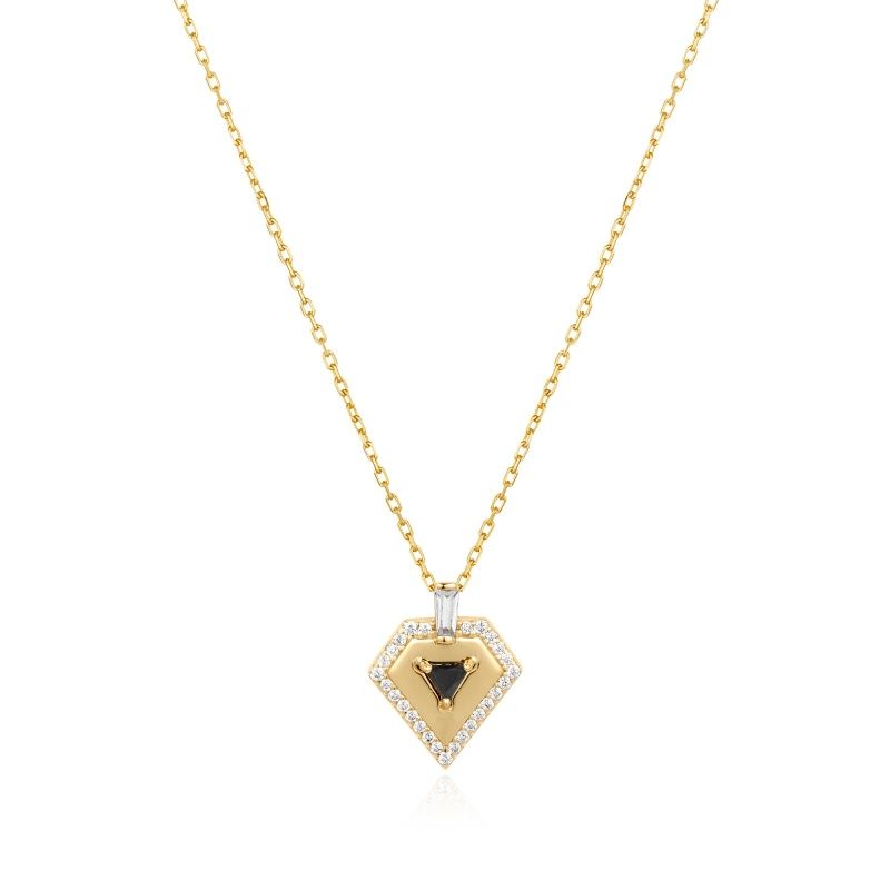 Silver Sunshine Chaser Geometric Necklace