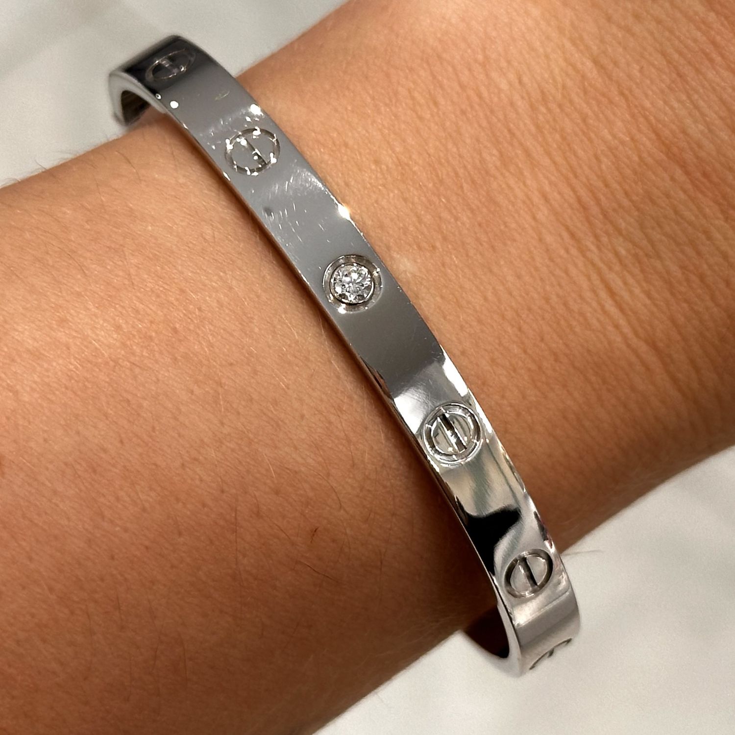 Pre-Owned 18ct Cartier Love Bangle