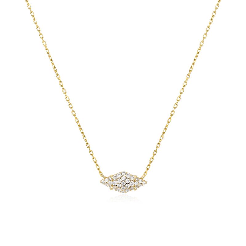 Silver Dusk Divas Pavé Sparkle Necklace