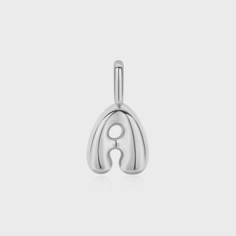 Silver Letter &#39;A&#39; Charm
