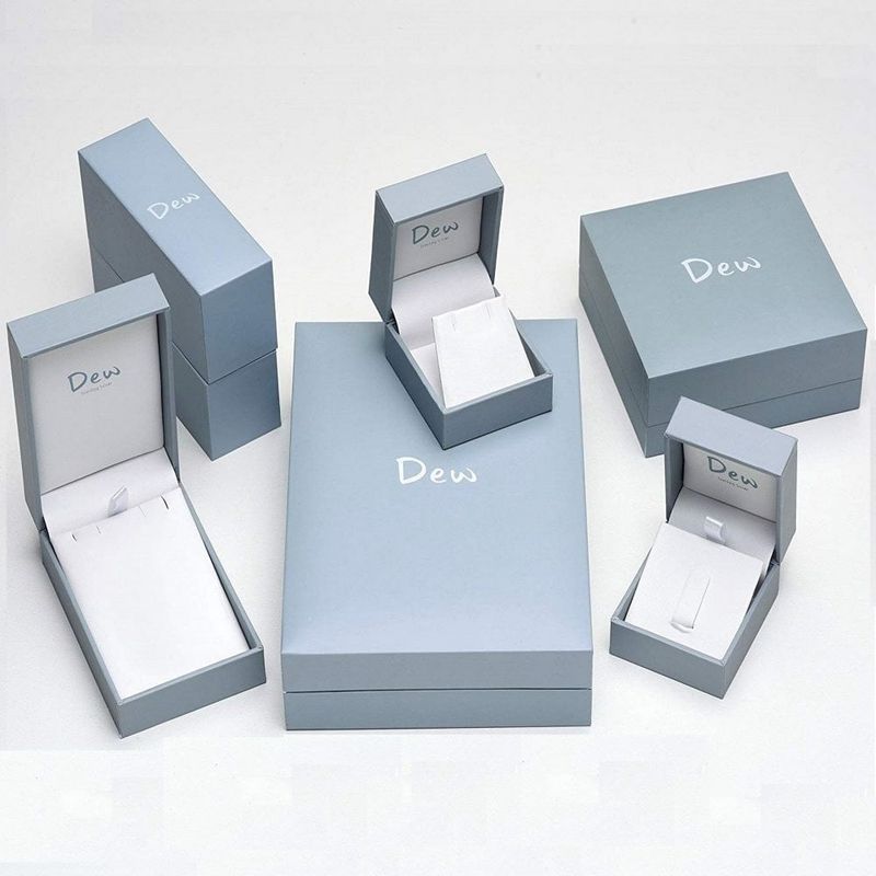 Silver Baguette Blue CZ Trio Stud Earrings
