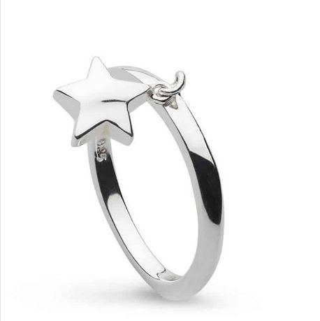 Silver Miniature Shining Star Ring M