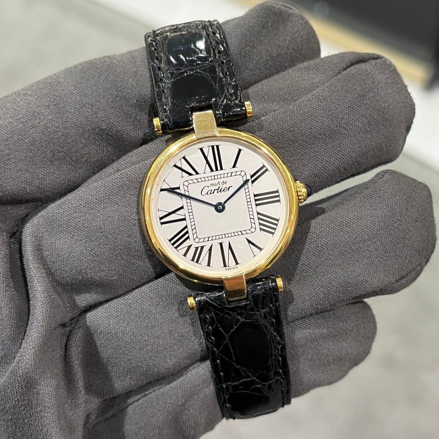 Pre-Owned Cartier Must de Cartier Vermeil Vendome 590003