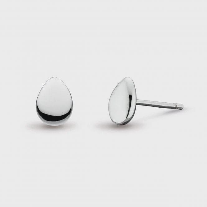 Silver Coast Pebble Mini Stud Earrings