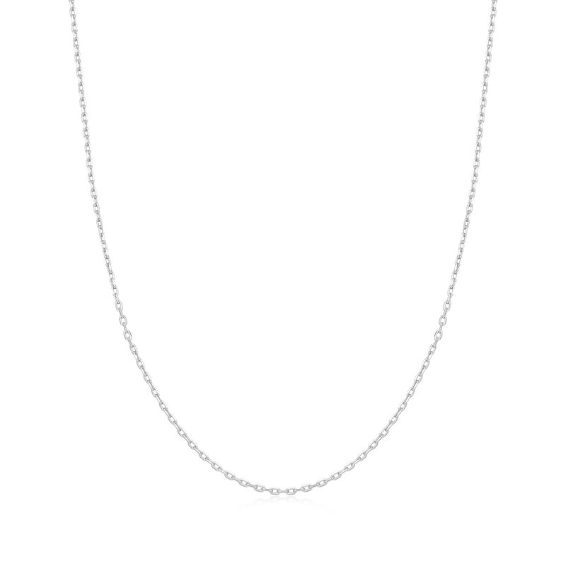 Silver Pop Charms Mini Link Necklace