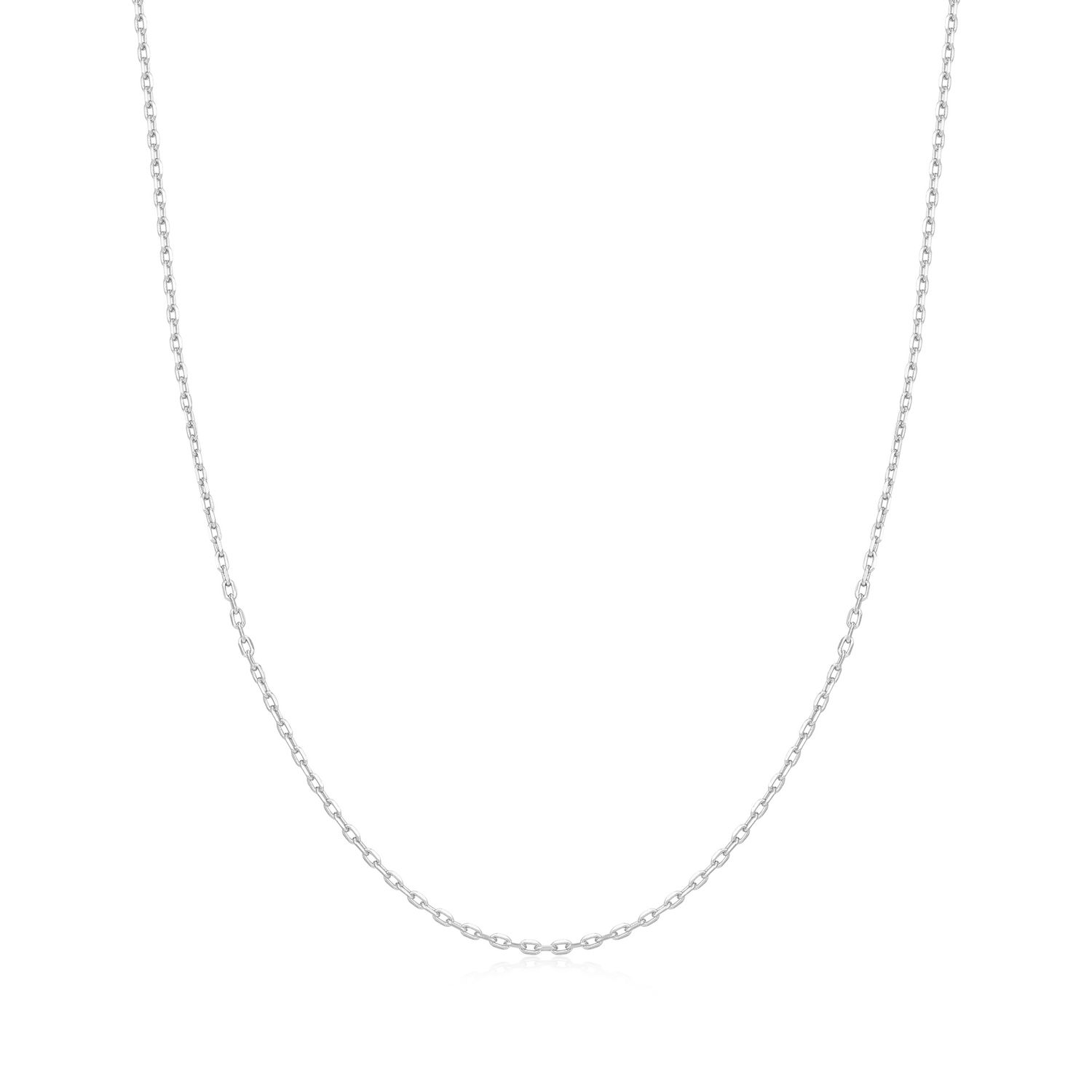 Silver Pop Charms Mini Link Necklace, Metal: Silver