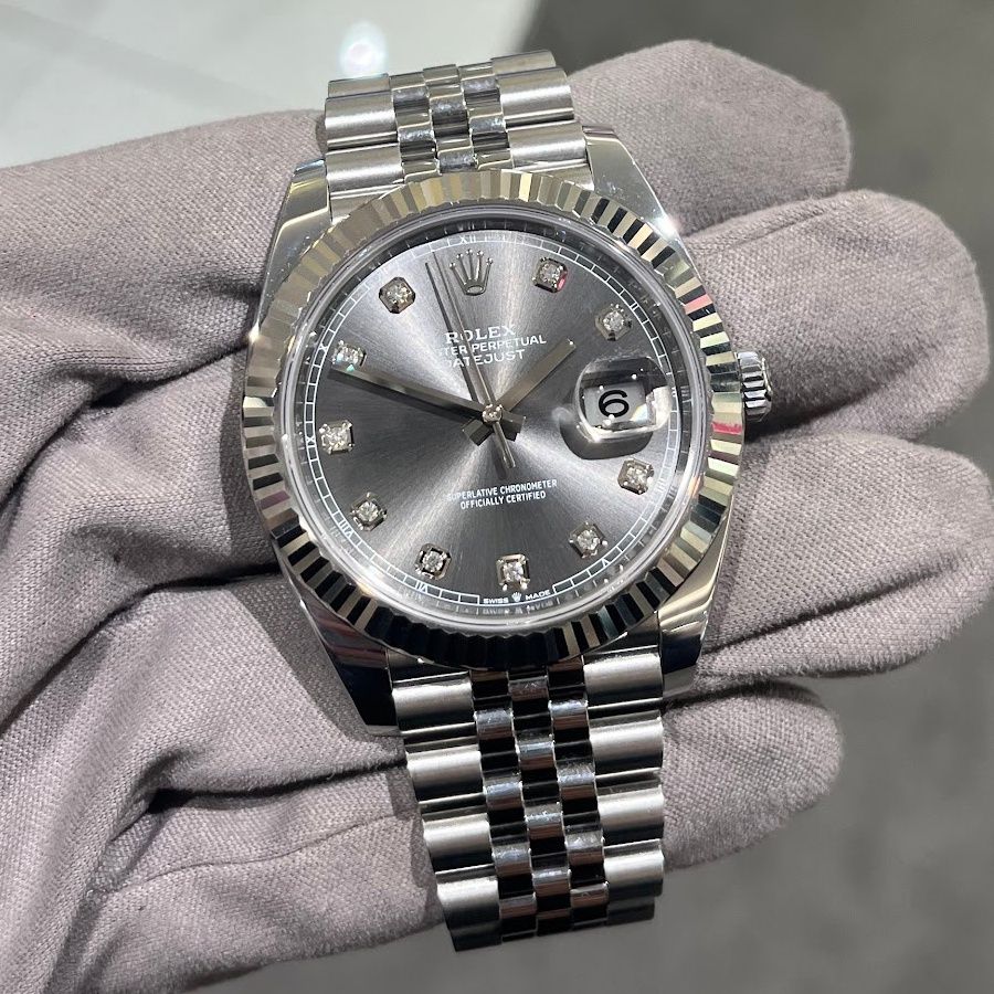 Pre-Owned Rolex Oyster Perpetual Gents Steel Datejust 41mm 126334
