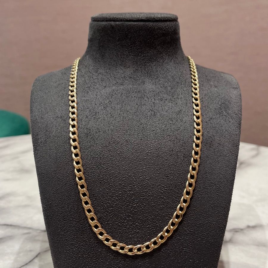 Pre-Owned 9ct Yellow Gold 20” Curb Chain