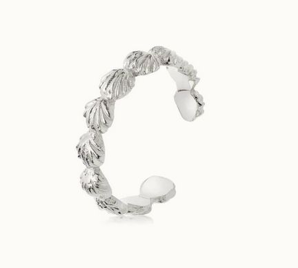 Sterling Silver Shell Cuff Single Earring
