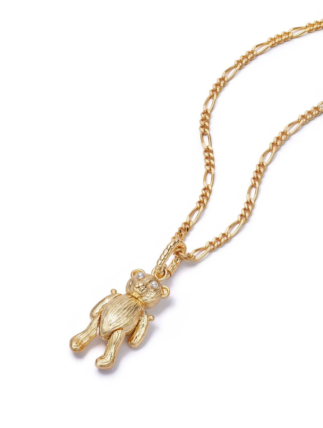 Shrimps Teddy Bear Necklace