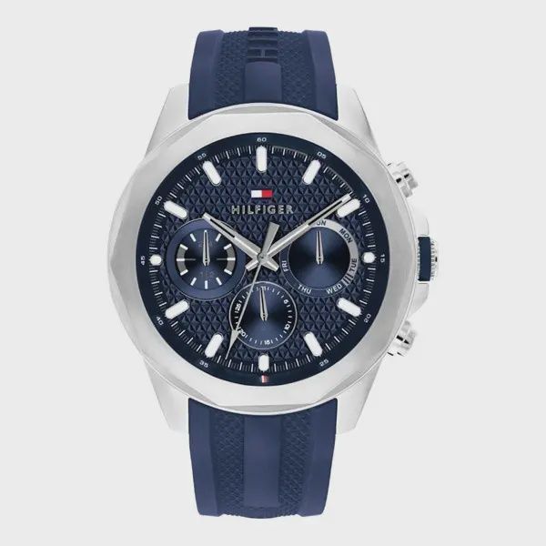Tommy Hilifiger Lars Blue Chronodial Steel Watch