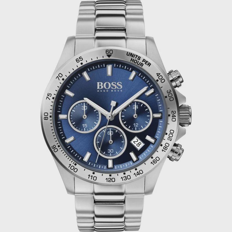 BOSS Hero Mens Watch Blue Dial