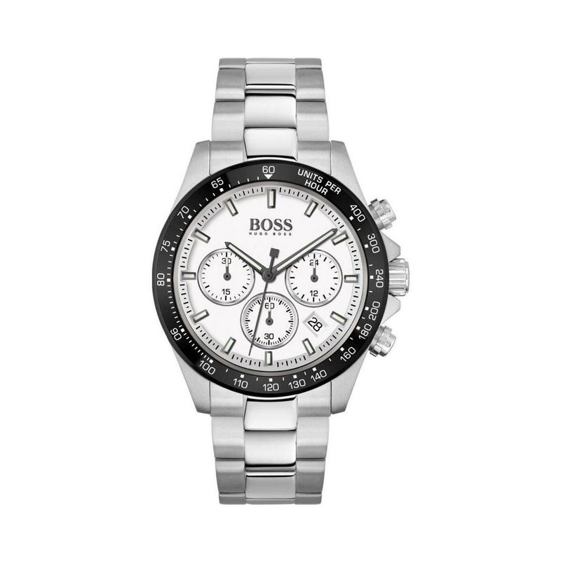 Boss Mens Hero Watch White Dial