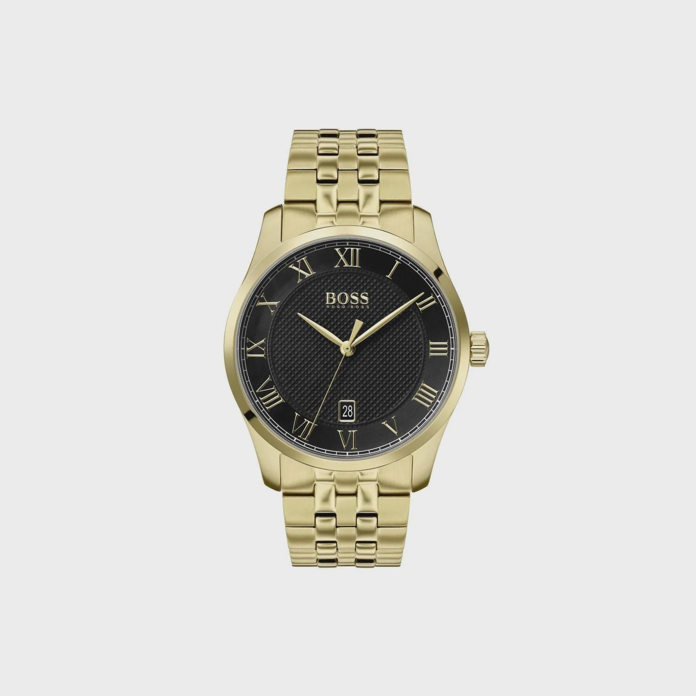 BOSS Master Gold Plated Mens Watch 41mm