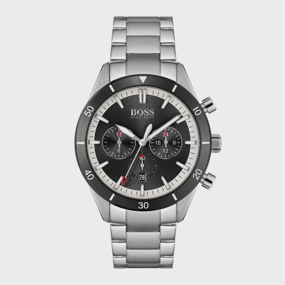 BOSS Mens Santiago Watch Black Dial