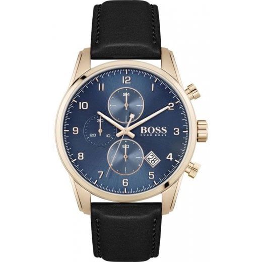 BOSS Mens Skymaster Watch Blue Dial
