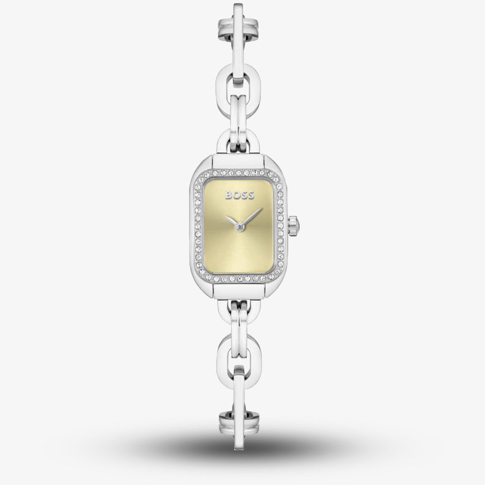 BOSS Hailey Link Bracelet Crystal Watch