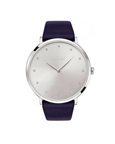 BOSS Jillian Crystal Ladies Watch Blue Strap