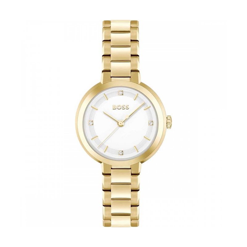 BOSS Sena Gold Plated Ladies Watch