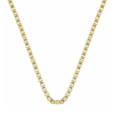 BOSS Chain For Him Gents Gold Tone Steel Necklace BOSS Chain For Him Gents Gold Tone Steel Necklace