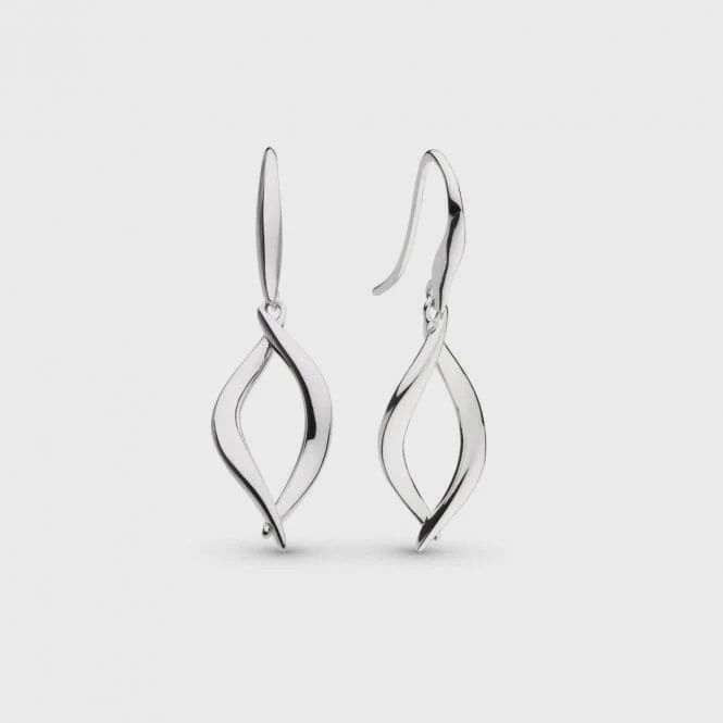 Entwine Twine Twist Link Drop Earrings