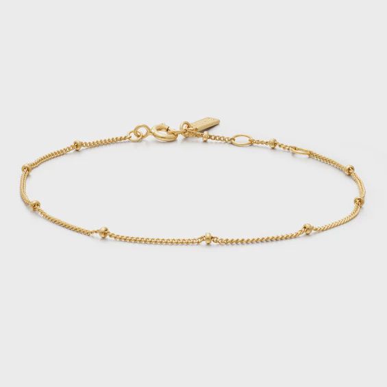 Silver Orb Bracelet, Colour: Gold plated