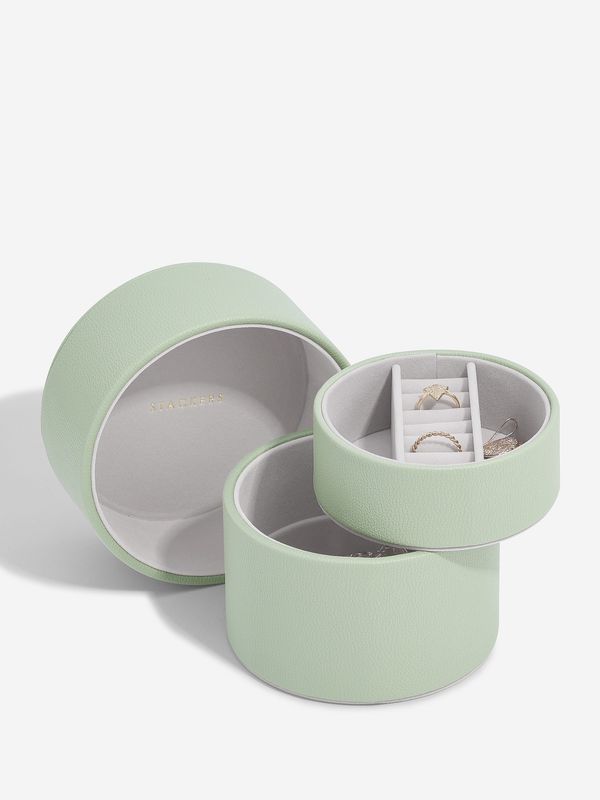 Bedside Jewellery Box Pod in Sage Green