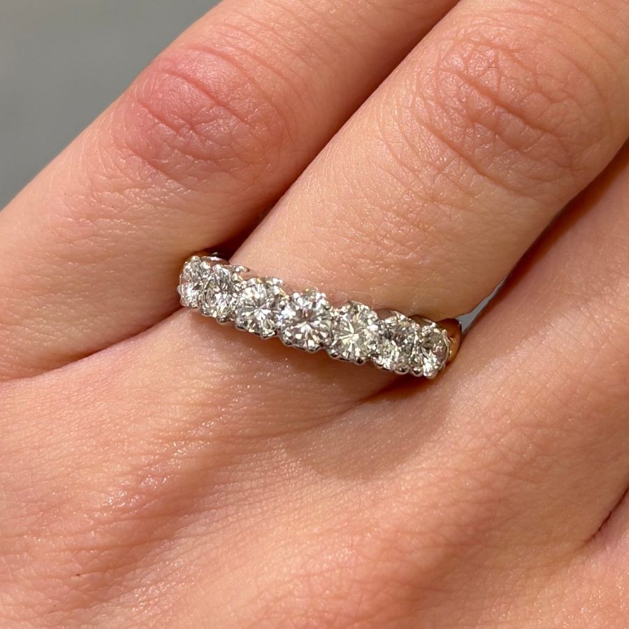 Pre-Owned 18ct Yellow Gold 0.96ct Diamond Eternity Ring