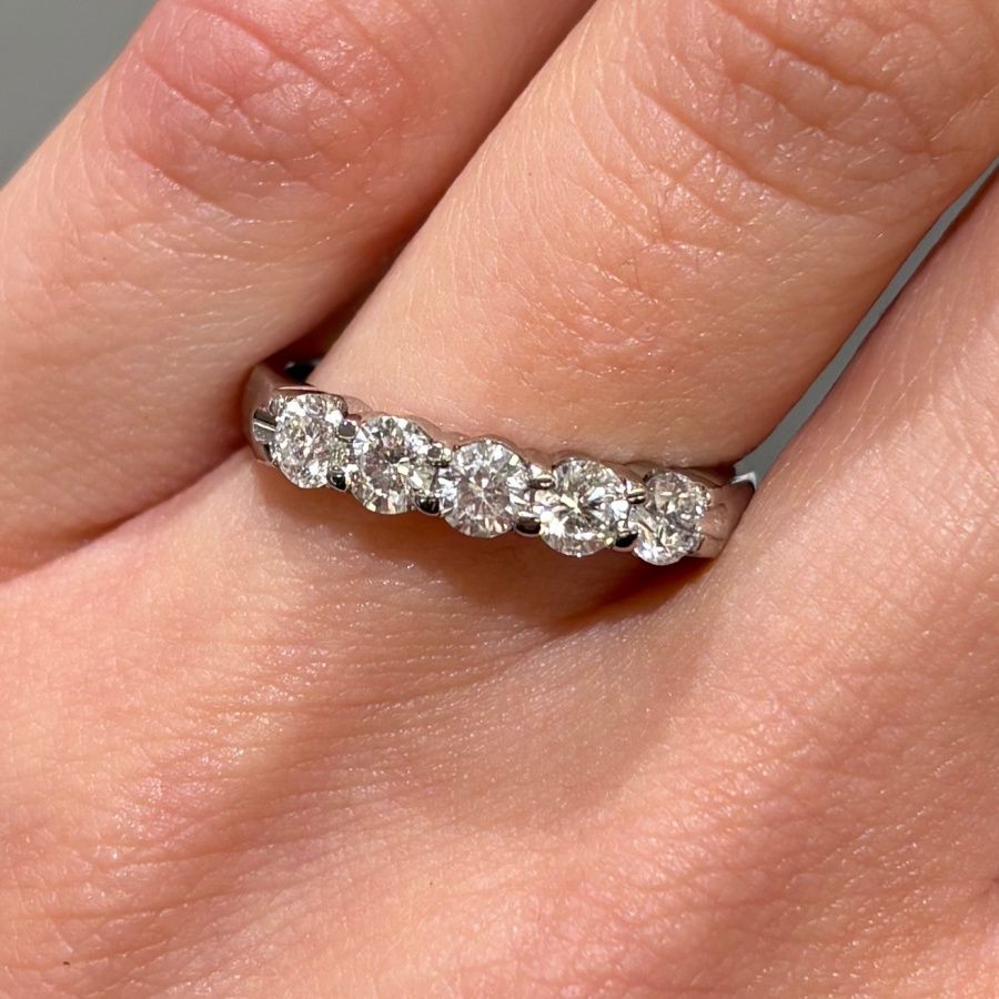 Pre-Owned 18ct White Gold 0.78ct Diamond Eternity Ring
