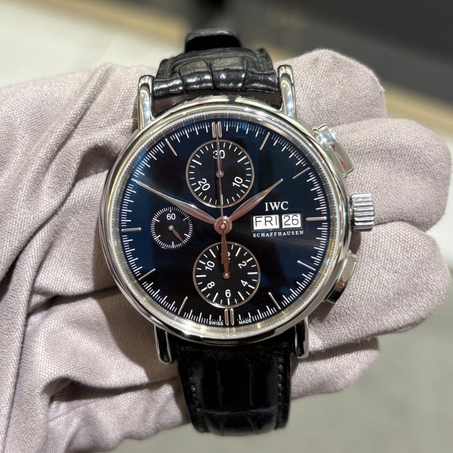 Pre-Owned IWC Portofino Automatic Chronograph Gents Watch IWC378303