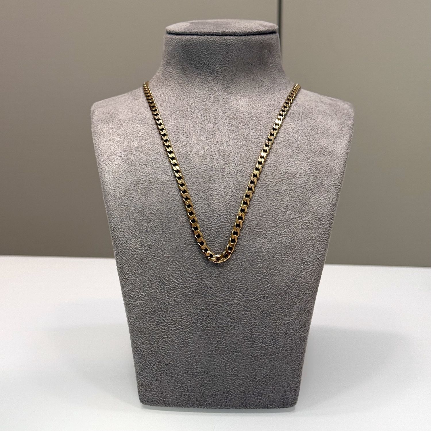 Pre-Owned 9ct Yellow Gold 20” Curb Chain 16.5g