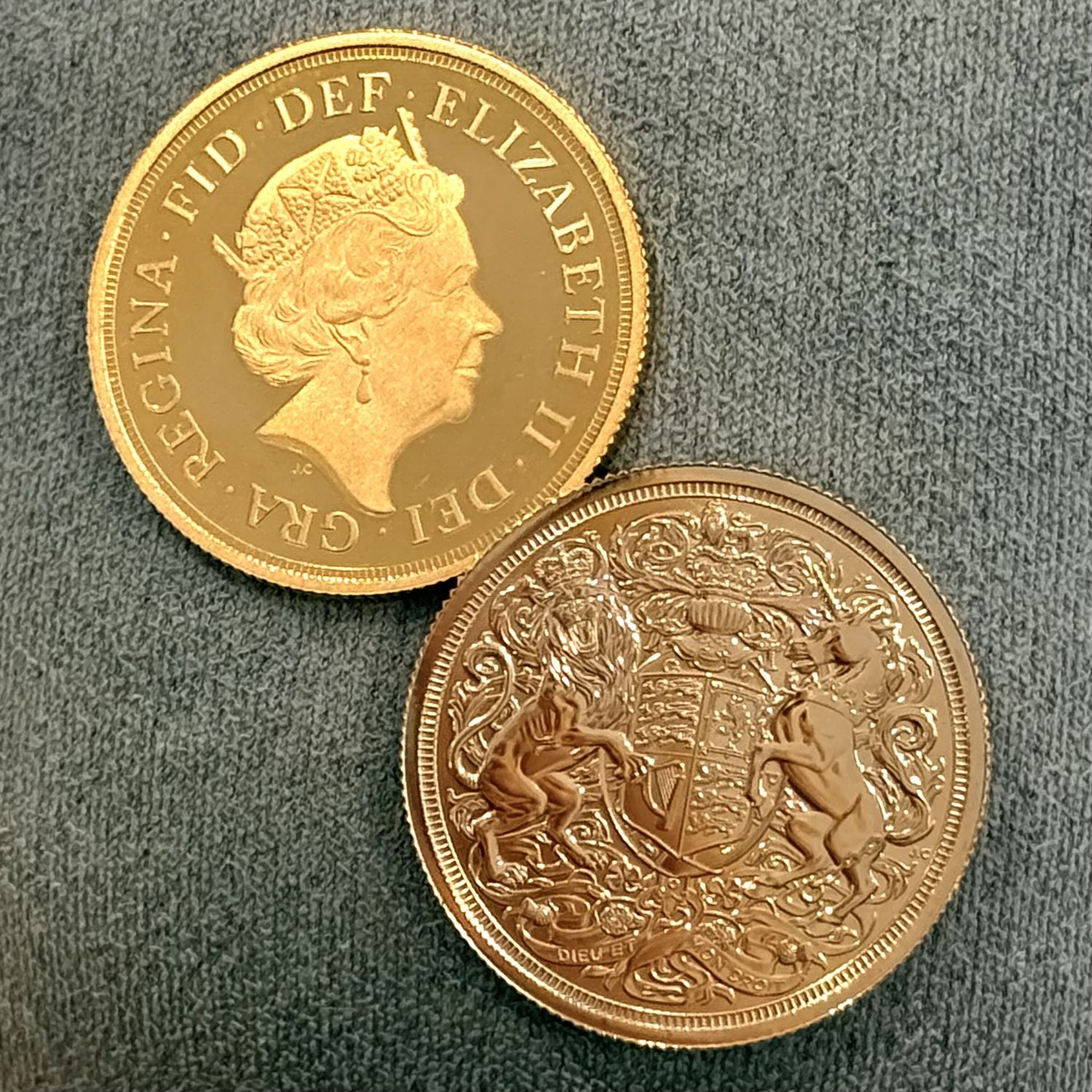 £2 Coin Gold Double Sovereign Best Value