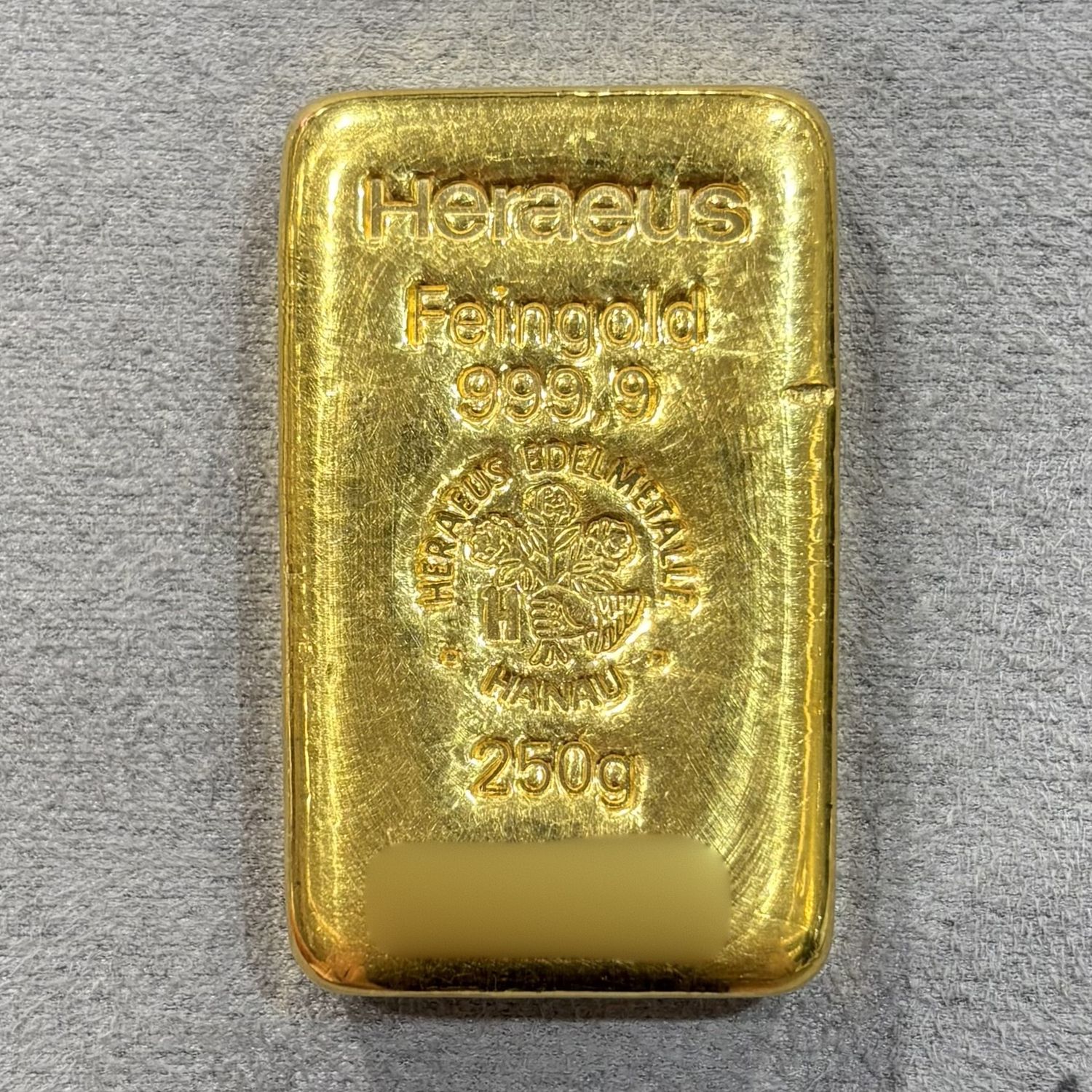 Pre-Owned 250g Gold Bar