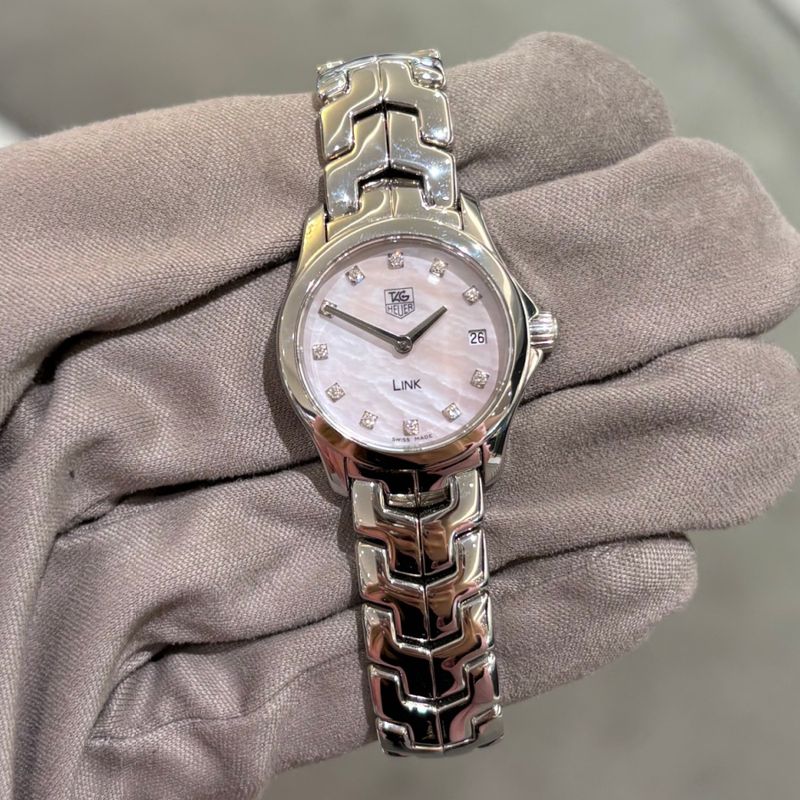 Pre-Owned Tag Heuer Link Steel Quartz Ladies Watch WJF1415