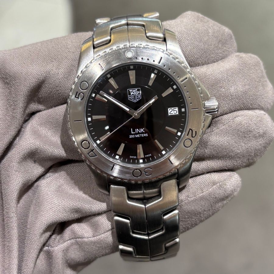 Pre-Owned Tag Heuer Link Steel Quartz Gents Watch WJ1116-0