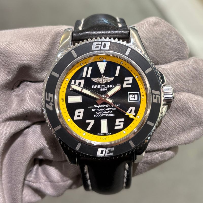 Pre-Owned Breitling Superocean 42 Gents Automatic Watch A1736402/BA32