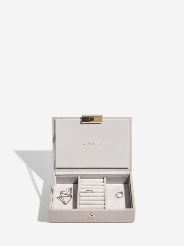 Mini Jewellery Box Set in Taupe