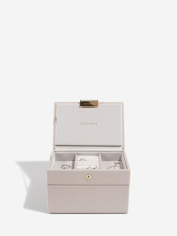 Mini Jewellery Box Set in Taupe
