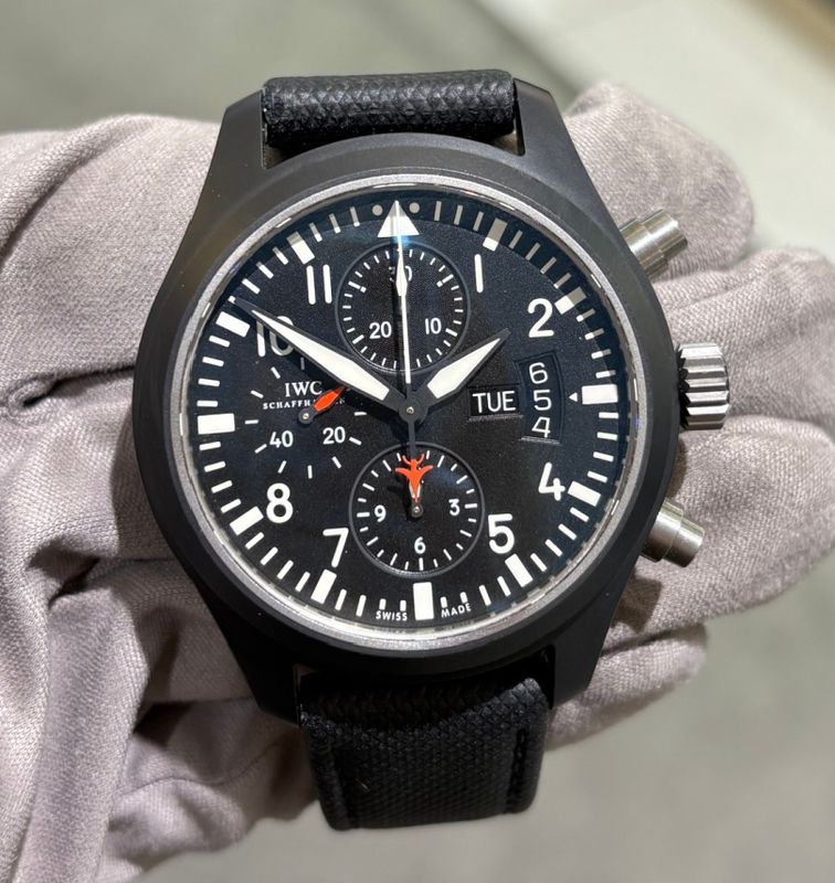 Pre-Owned IWC Pilot&#39;s Chronograph Top Gun Edition IW378901