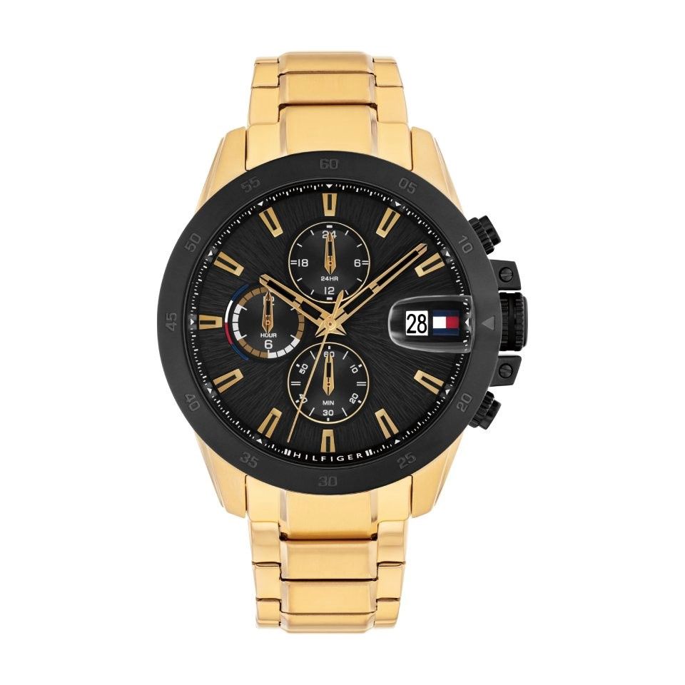 Boss Mens Jameson Gold Chronograph Watch