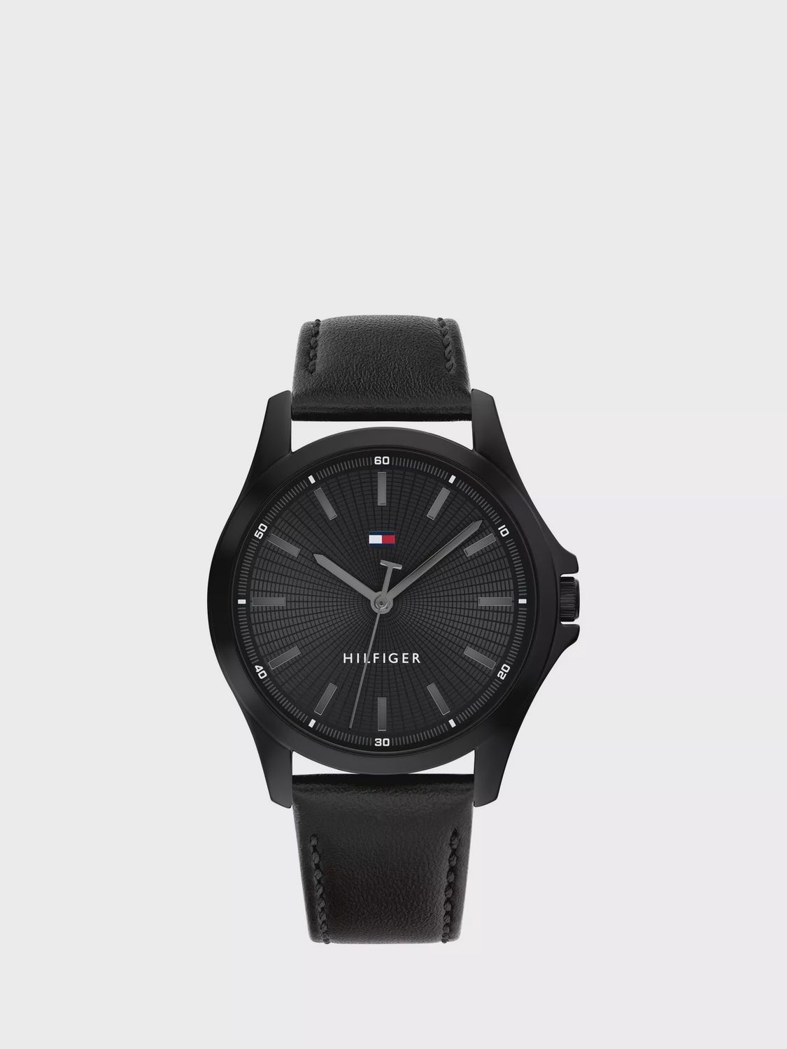 Tommy Hilfiger Men&#39;s Bruce Leather Strap Watch